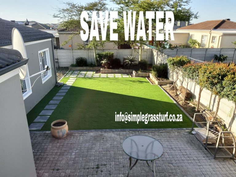 07 waterwise gardens install artificial grass save water 